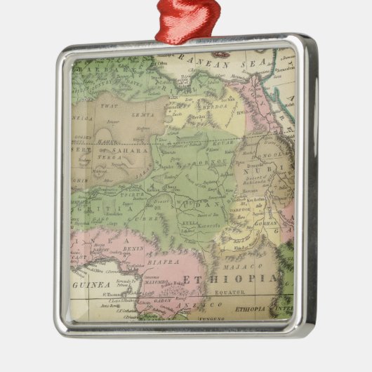 Afrika 2 silbernes ornament (Links)