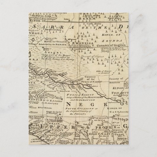 Afrika 30 postkarte (Vorderseite)