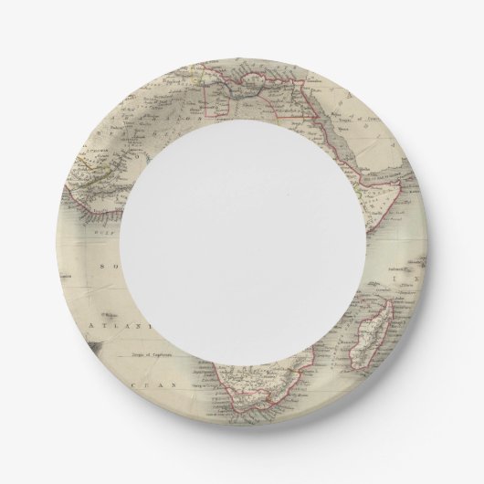 Afrika 33 pappteller (Vorderseite)