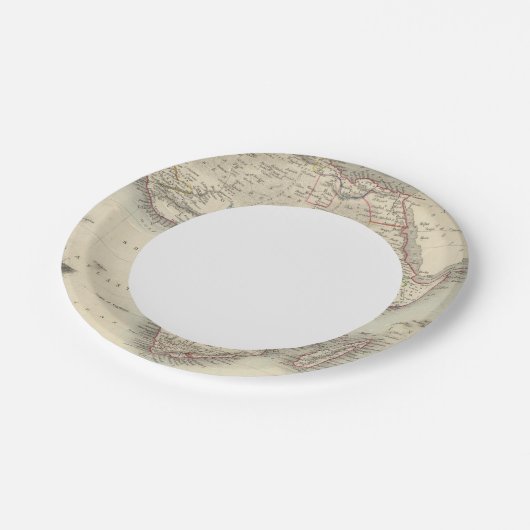 Afrika 33 pappteller (Schrägansicht)