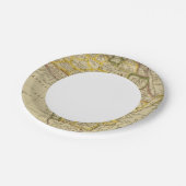 Afrika 34 pappteller (Schrägansicht)