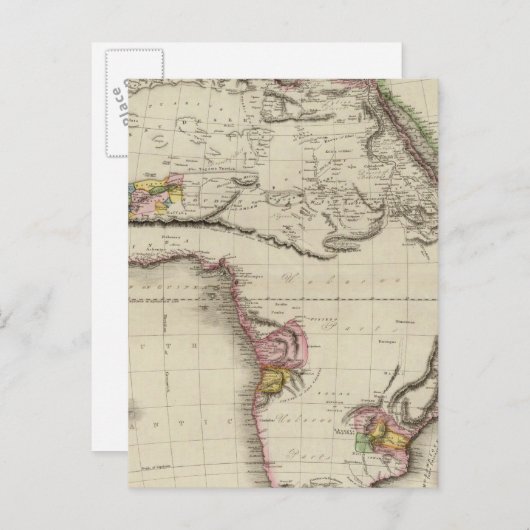 Afrika 35 postkarte (Vorne/Hinten)