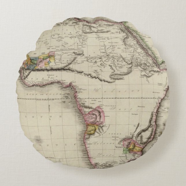 Afrika 35 rundes kissen (Vorderseite)