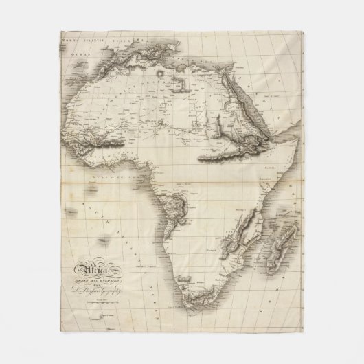 Afrika 39 fleecedecke (Vorderseite)