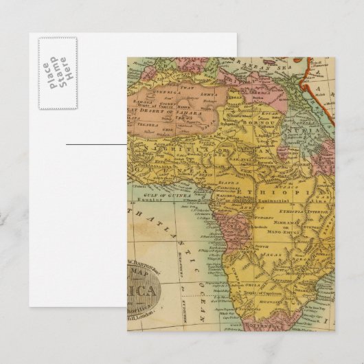 Afrika 3 postkarte (Vorne/Hinten)