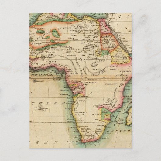 Afrika 43 postkarte (Vorderseite)
