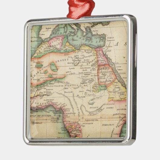 Afrika 43 silbernes ornament (Links)