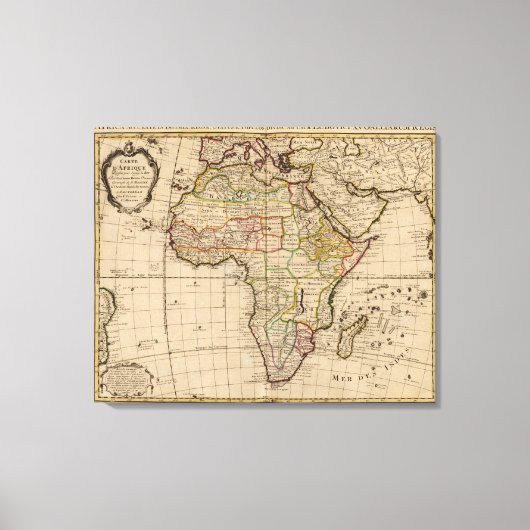 Afrika 44 leinwanddruck (Vorderseite)