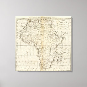 Afrika 45 leinwanddruck