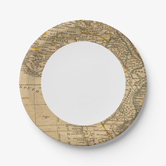 Afrika 45 pappteller (Vorderseite)