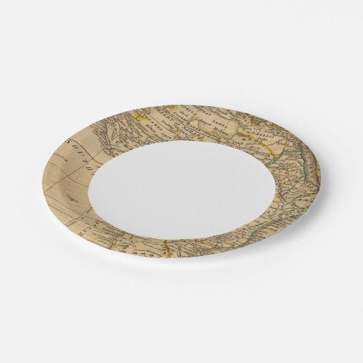 Afrika 45 pappteller (Schrägansicht)