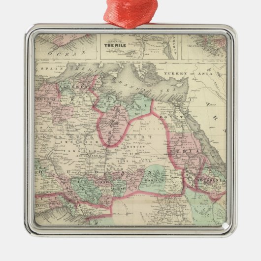 Afrika 47 ornament aus metall (Vorne)