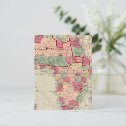 Afrika 49 postkarte (Stehend Vorderseite)