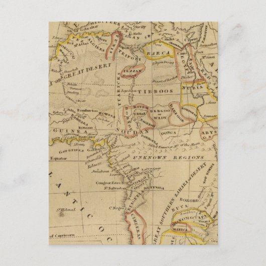 Afrika 4 postkarte (Vorderseite)