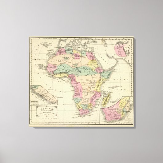 Afrika 51 leinwanddruck (Vorderseite)