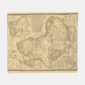 Afrika 5 fleecedecke (Vorderseite (Horizontal))