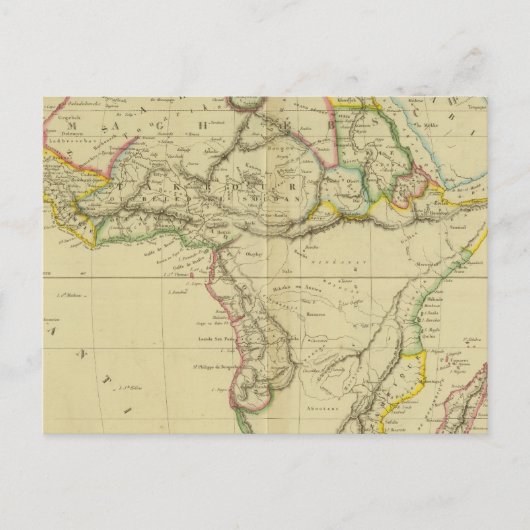 Afrika 6 postkarte (Vorderseite)