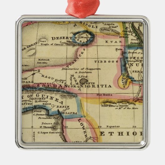 Afrika 7 silbernes ornament (Vorne)