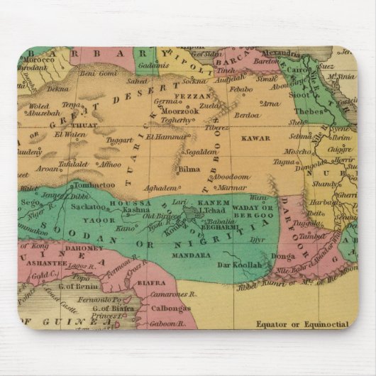 Afrika 8 mousepad (Vorne)