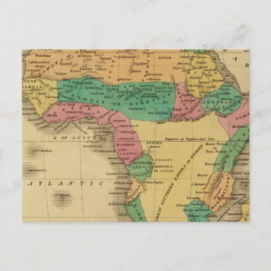 Afrika 9 postkarte (Vorderseite)