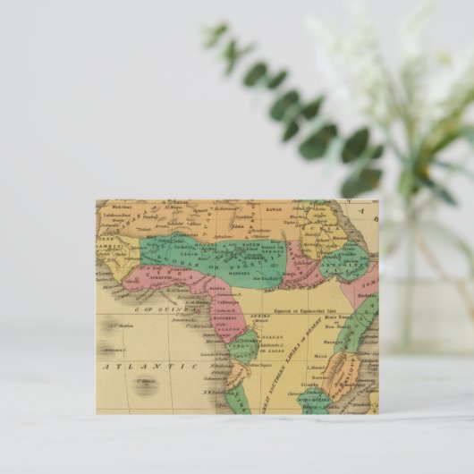 Afrika 9 postkarte (Stehend Vorderseite)