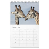 AFRIKA - A Million Animals Calendar 2014 Single Pg Kalender (Feb 2027)