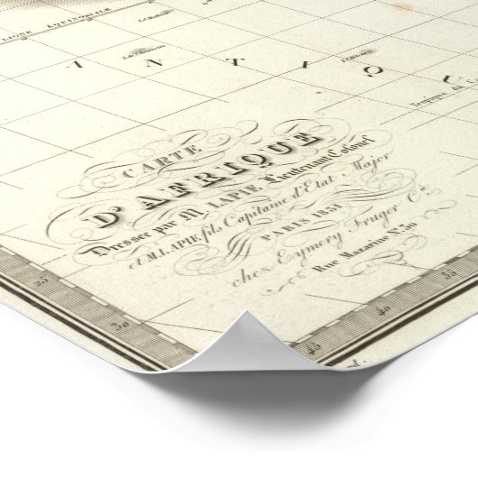 Afrika - Afrika Poster (Ecke)