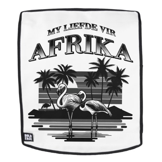 Afrika - Afrikaans Rucksack (Abnehmbare Front)