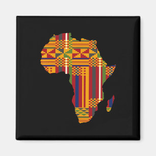 Afrika Afroamerikaner Kente Black History Month  Magnet