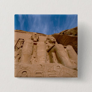 Afrika, Ägypten, Abu Simbel, Ramses II und Button