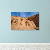 Afrika, Ägypten, Abu Simbel, Ramses II und Leinwanddruck (Insitu (Holzboden))