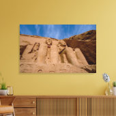 Afrika, Ägypten, Abu Simbel, Ramses II und Leinwanddruck (Insitu (Wohnzimmer))