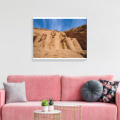 Afrika, Ägypten, Abu Simbel, Ramses II und Leinwanddruck (Insitu (Wohnzimmer))