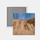 Afrika, Ägypten, Abu Simbel, Ramses II und Magnet (Vorderseite/Rückseite)