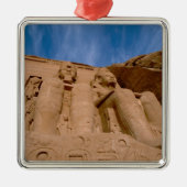 Afrika, Ägypten, Abu Simbel, Ramses II und Silbernes Ornament (Vorne)