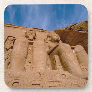 Afrika, Ägypten, Abu Simbel, Ramses II. und Untersetzer