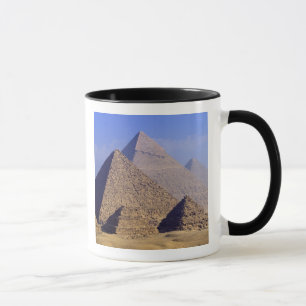 Afrika, Ägypten, Kairo, Giza. Große Pyramiden Tasse