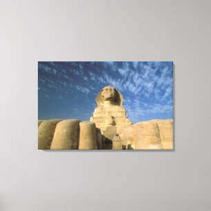 Afrika, Ägypten, Kairo, Giza-Plateau. Sphinx Leinwanddruck