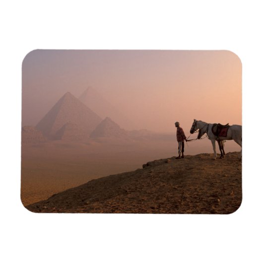 Afrika, Ägypten, Kairo, Gizeh, Gizeh, Pyramiden vo Magnet (Horizontal)