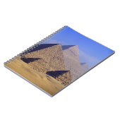 Afrika, Ägypten, Kairo, Gizeh. Große Pyramiden Notizblock (Linke Seite)