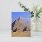 Afrika, Ägypten, Kairo, Gizeh. Große Pyramiden Postkarte (Stehend Vorderseite)