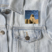 Afrika, Ägypten, Kairo, Gizeh-Plateau. Sphinx Button (Beispiel)