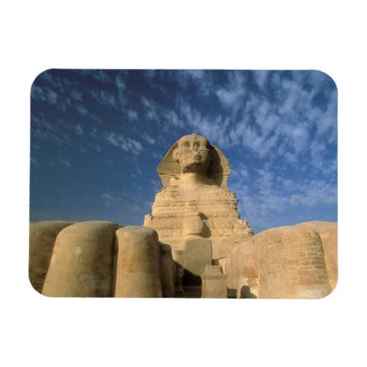 Afrika, Ägypten, Kairo, Gizeh-Plateau. Sphinx Magnet (Horizontal)