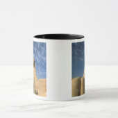 Afrika, Ägypten, Kairo, Gizeh-Plateau. Sphinx Tasse (Zentrum)