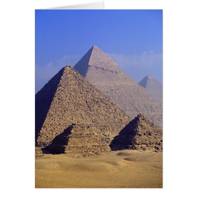 Afrika, Ägypten, Kairo, Gizeh. Pyramiden (Vorne)