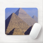 Afrika, Ägypten, Kairo, Gizeh. Pyramiden Mousepad (Mit Mouse)