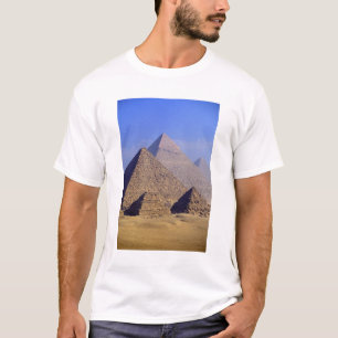 Afrika, Ägypten, Kairo, Gizeh. Pyramiden T-Shirt