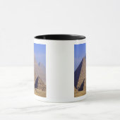 Afrika, Ägypten, Kairo, Gizeh. Pyramiden Tasse (Zentrum)