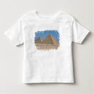 Afrika - Ägypten - Kairo - Große Pyramiden von Giz Kleinkind T-shirt