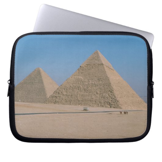 Afrika - Ägypten - Kairo - Große Pyramiden von Giz Laptopschutzhülle (Vorderseite)